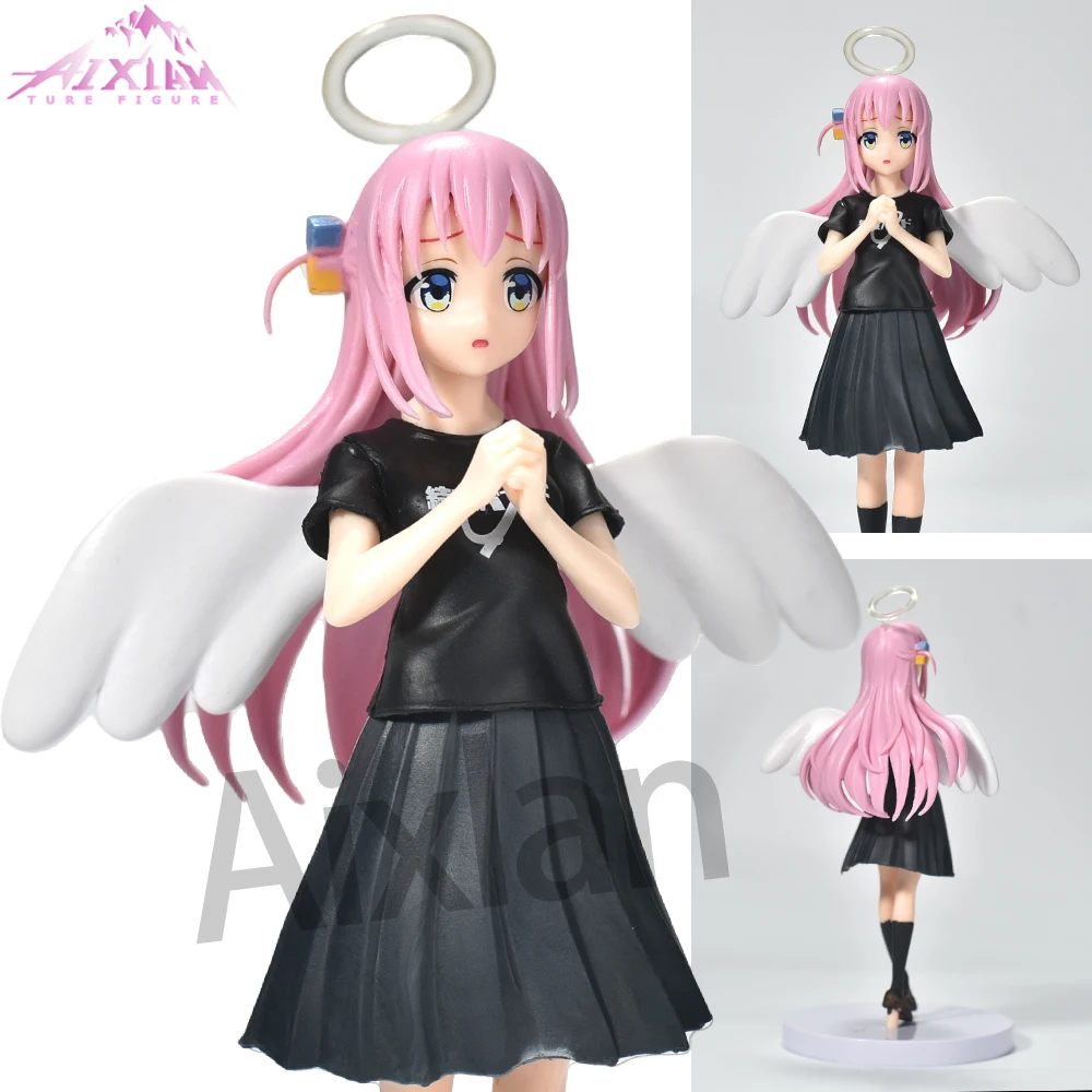 18ซม.Gotoh Hitori Angel GirlรูปBOCCHI THE ROCK! Ver PVC Action Figure รูปที่สะสมของเล่นเด็กของขวัญ