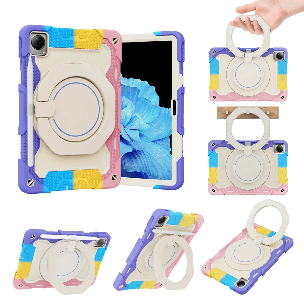 For vivo Pad 2022 11.0 inch Case Hand ring stand Heavy Shockproof Tablets Protective Covers For vivo Pad 11 Fundas For Kids case