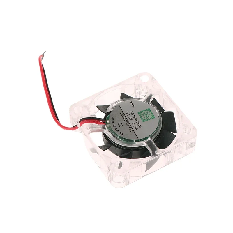 40x40x10mm 4010 Dc 5v Fans 0.11a Brushless with Blue Led Light for Heatsink Cooler Cooling Radiator for 3d Printer Parts Fan