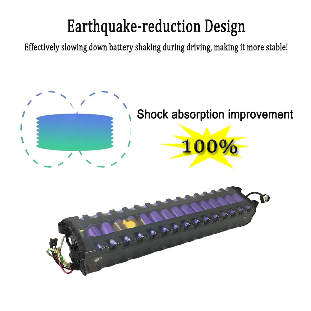 For Xiaomi M365/Pro/1S Scooter 36V 7800mAH 10S3P 18650 Lithium ion Battery Pack Long lasting endurance