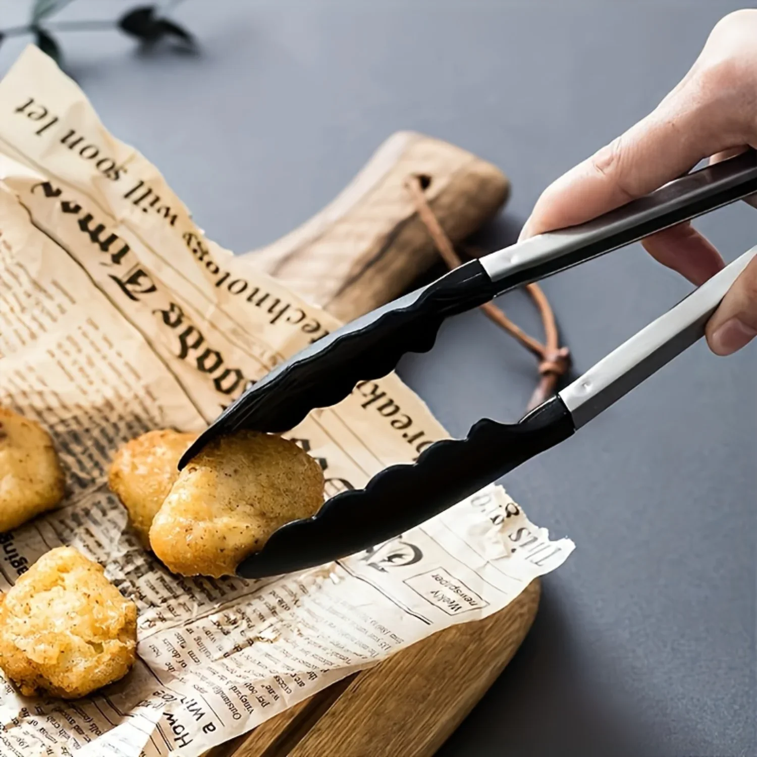 

3pcs, Serving Tongs, Food Tongs, Barbecue Tongs, Fruit Tongs, Bread Tongs, Steak Tongs, Salad Tongs, Dessert Tongs For Buffet, M