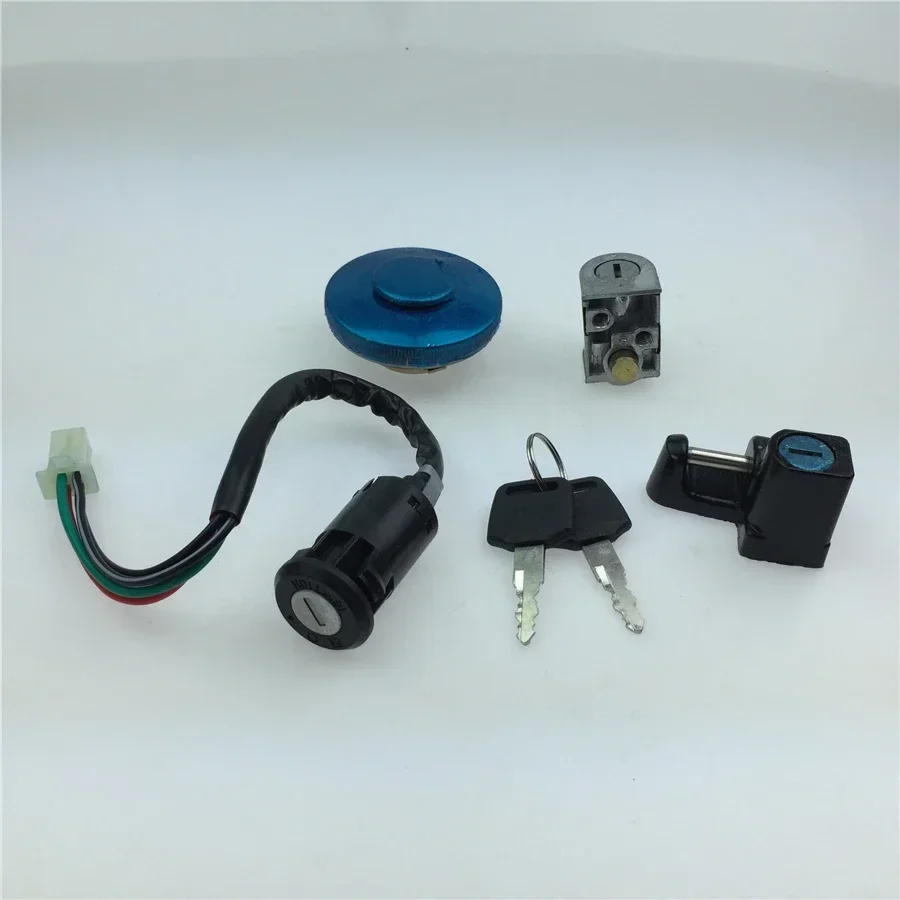 For gorilla monkey motorcycle  disc brakes lock tank lid electric door locks key lock