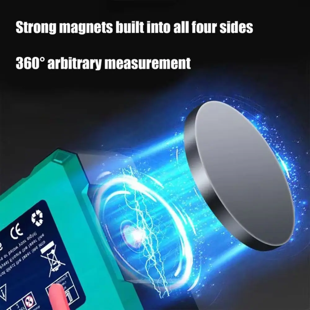 Leveler Tool Magnetic Digital Angle Gauge 0-90° Range Digital Display Inclinometer Precision Practical Bevel Gauge DIY Projects