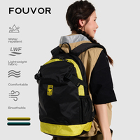 Fouvor Women's Backpack 2025 Trend Large Casual Sport School Backpack Nylon Waterproof Travel Teenage Youth Fashion Bags 3003-01