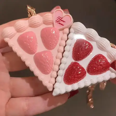 Flor sabe morango cupido coleção perfume sólido bálsamo pingente perfumes para homem e mulher original