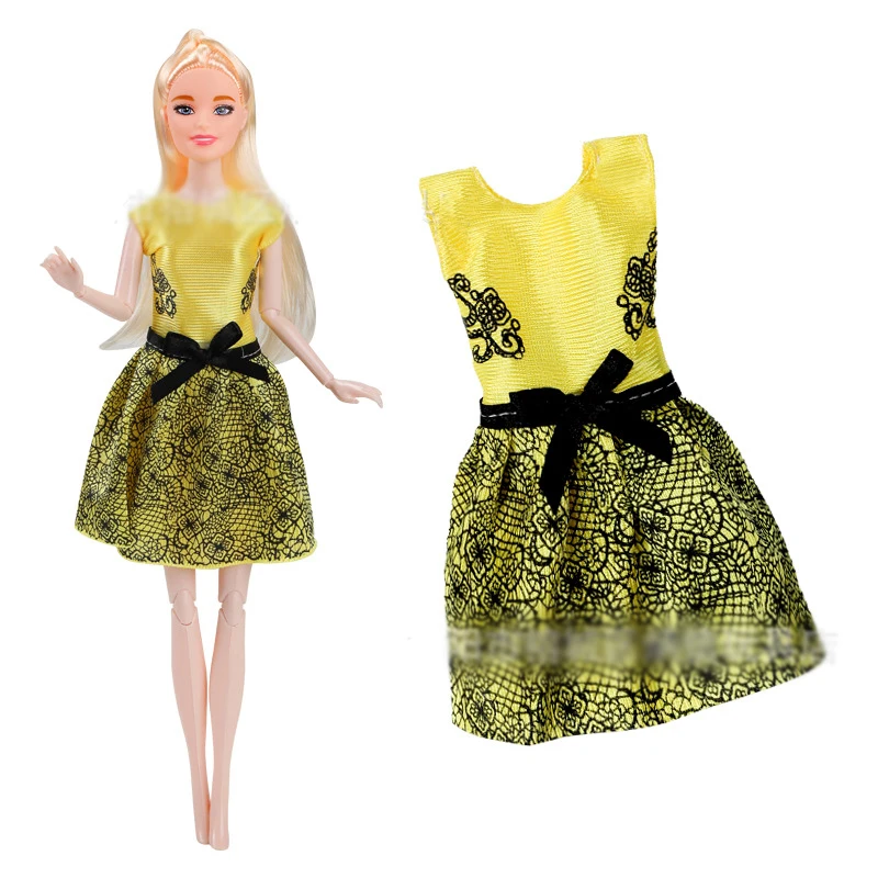 30cm Supermodel Doll Princess Dress Clothing Fashion Dress Up Skirt Multi-style 1/6 Doll Dresses Clothes Girls Play House Toys