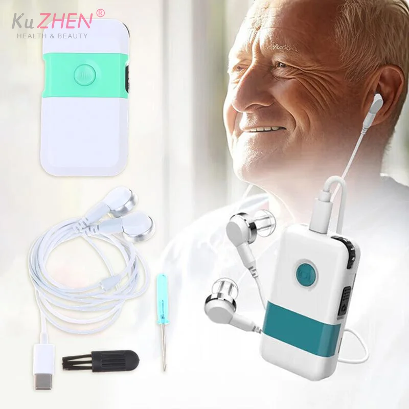 ポケット充電式補聴器 DHP 難聴用強力なデジタルサウンドア - Medical Lab Equipments のレビューと価格