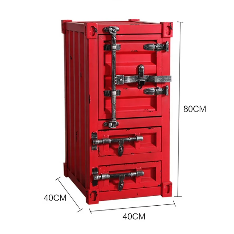 Shipping Container Furniture Metal Cabinet Living Room Cabinet image 4