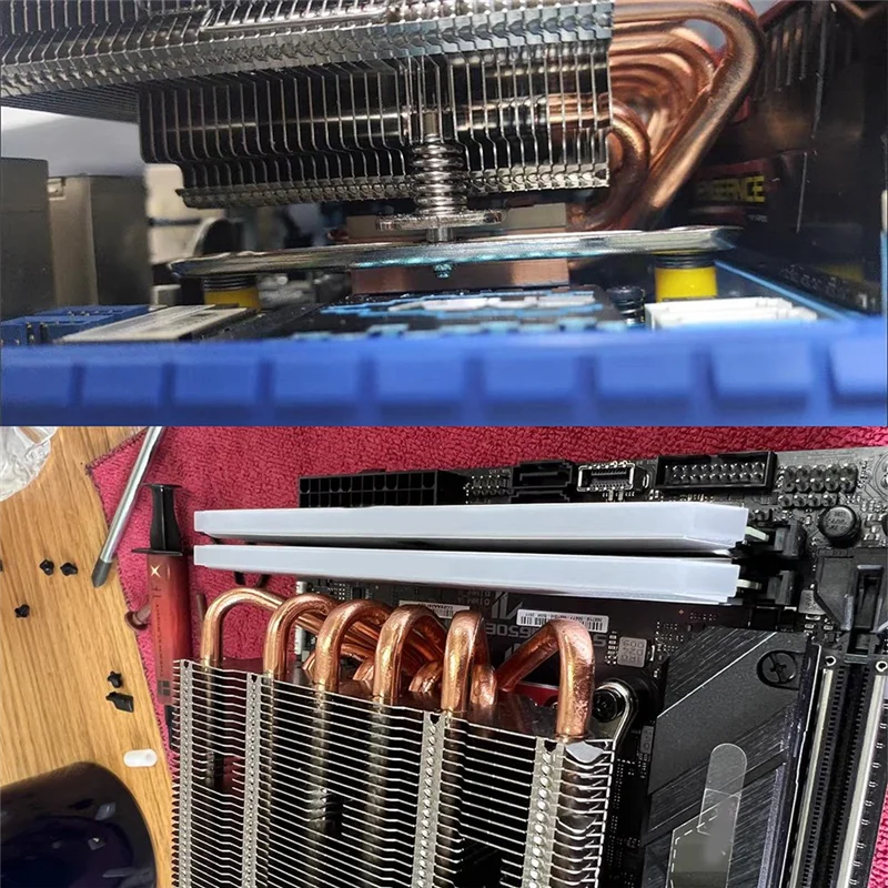 NEW-ZS10C-50 Thin CPU Cooler 50Mm 10 Heat Pipes ITX Down Pressure Radiator TDP 200W For  LGA 115X 1700