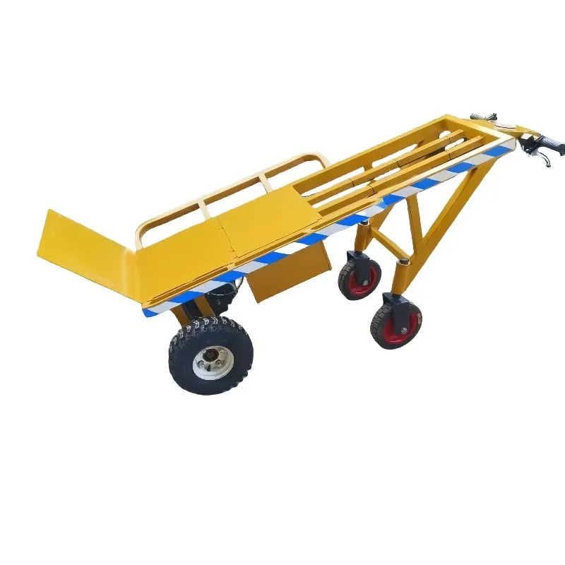 

Heavy Duty Electric Climbing Trolley Electric Stair Climber Dolly Cart Hand Truck Trolley