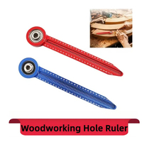 Woodworking Drawing Compass Circular Drawing Tool Hole Ruler High precision Woodworking Scribe Gauges Marking Measurement Tool
