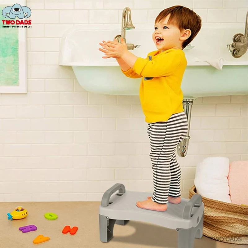 طفل خطوة البراز الحمام عدم الانزلاق التدريب السلامة البراز غسل خطوة البراز للأطفال غرفة المعيشة أثاث الحمام #6