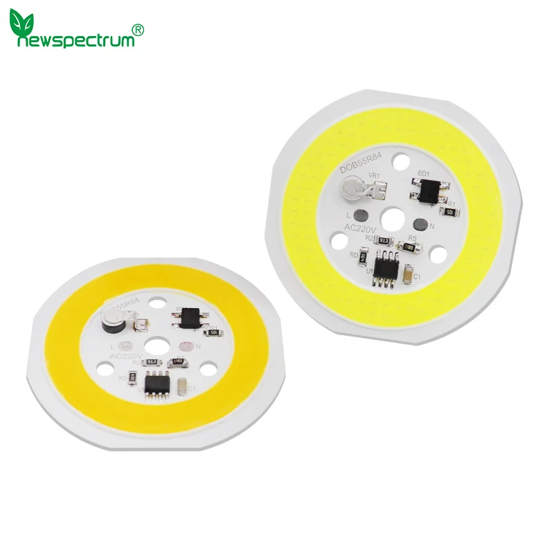 COB Bulb LED Chip 9W 12W 15W Driverless Round Light Beads AC 220V-240V DIY For LED Downlight Cold/Warm White Lighting Spotlight