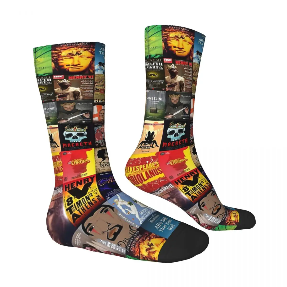 

Shakespeare Plays stockings Thickened thermal Adult Socks,Unisex socks,men Socks women Socks