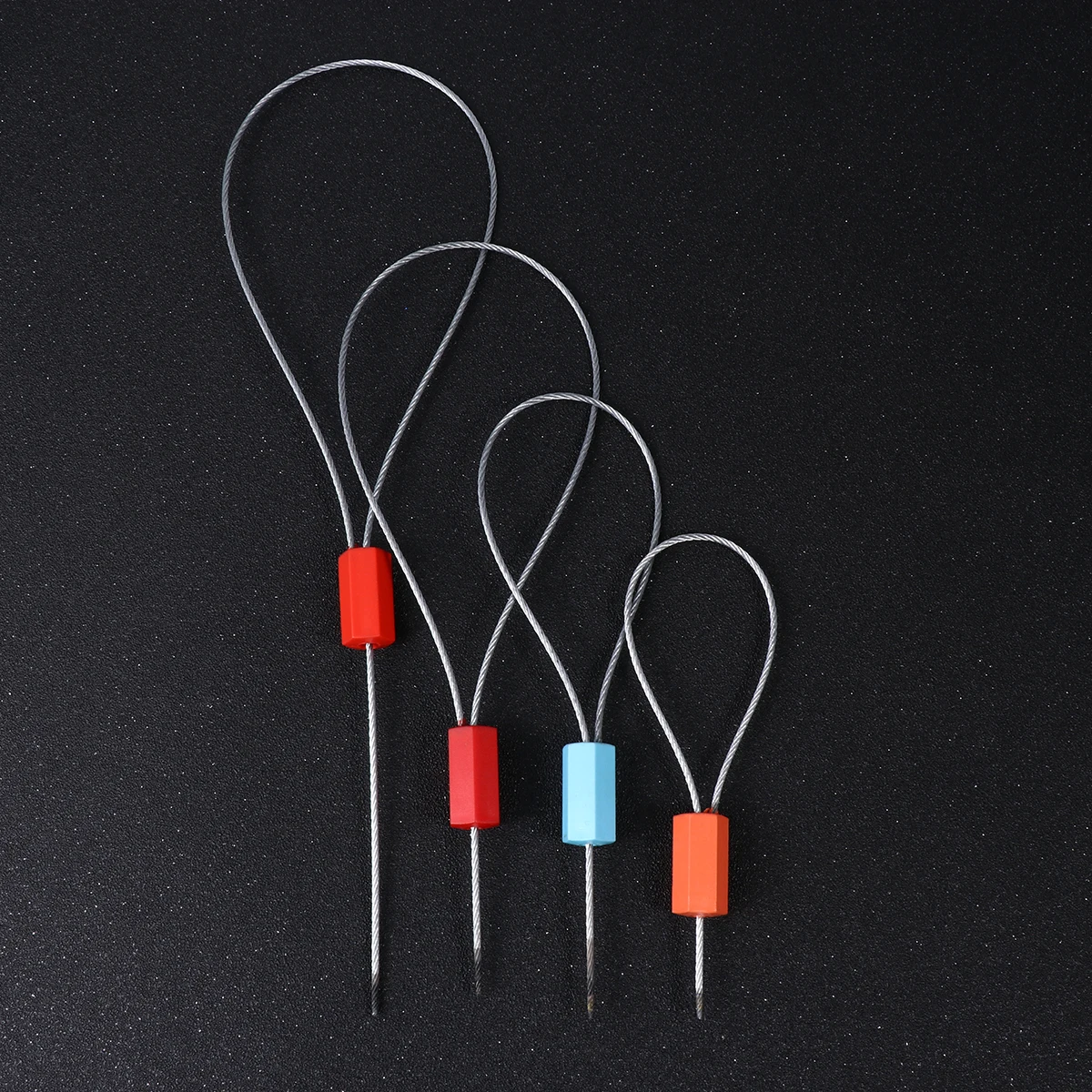 

50 шт., 30 см, уплотнители из стальной проволоки, грузовые замки высокой безопасности для логистического порта, набор инструментов для уплотнения, свинцовые плоскогубцы