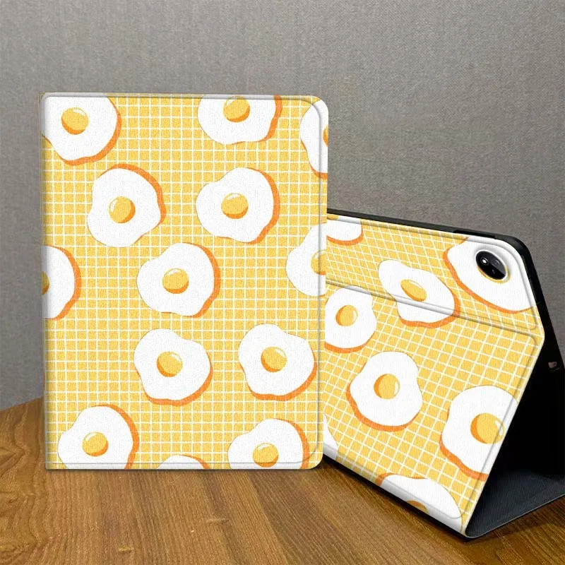 

Interesting Snack Fried Egg For Vivo IQOO Pad2 Pad3 Pad5 Air SE Pro 12.1 12.3 13 11.5 11 inch Tablet Case