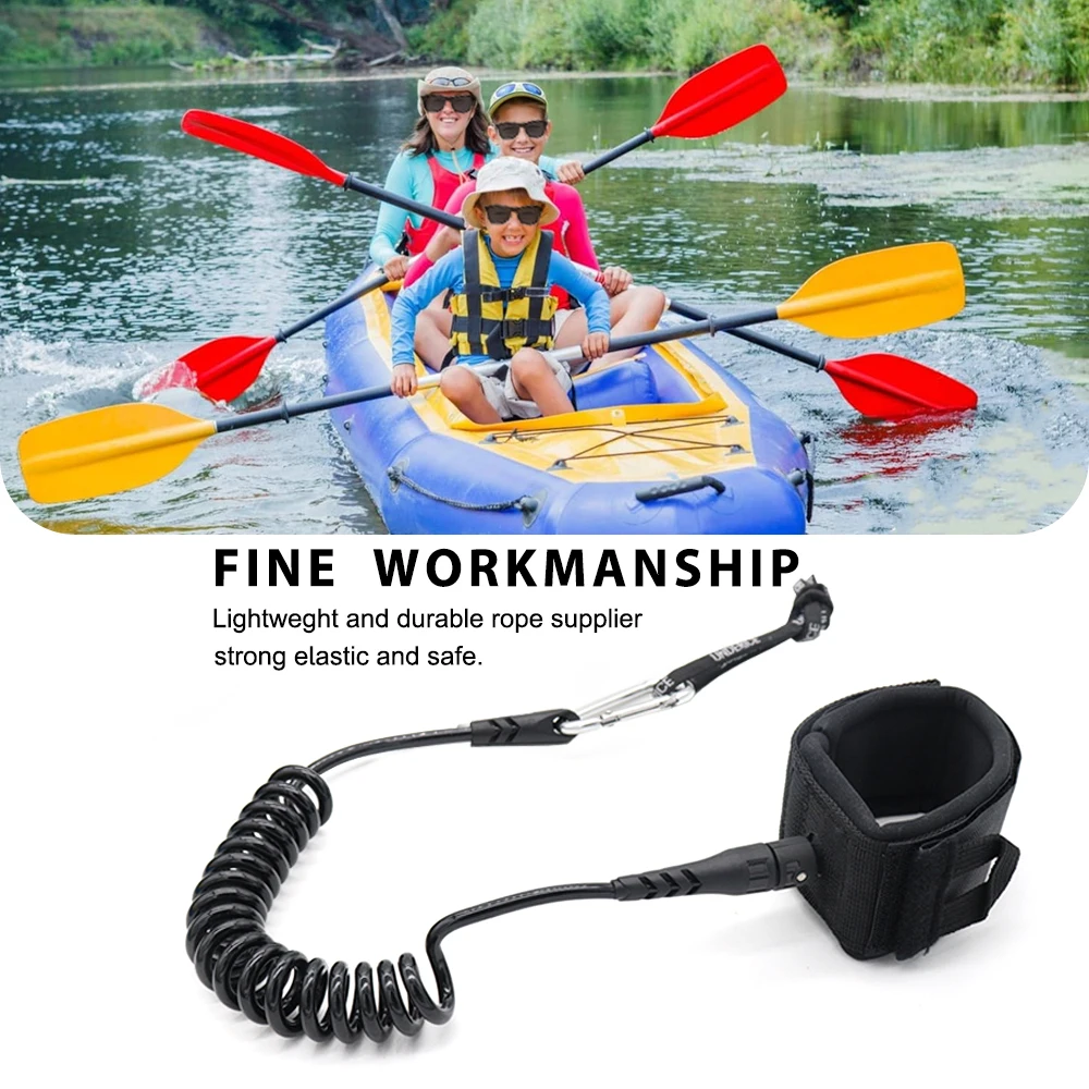 5FT 5MM Surf Leash Hand Touw Surfplank Leash SUP Board TPU Roestvrij Wartels Opblaasbare Paddle Board Longboard Accessoire