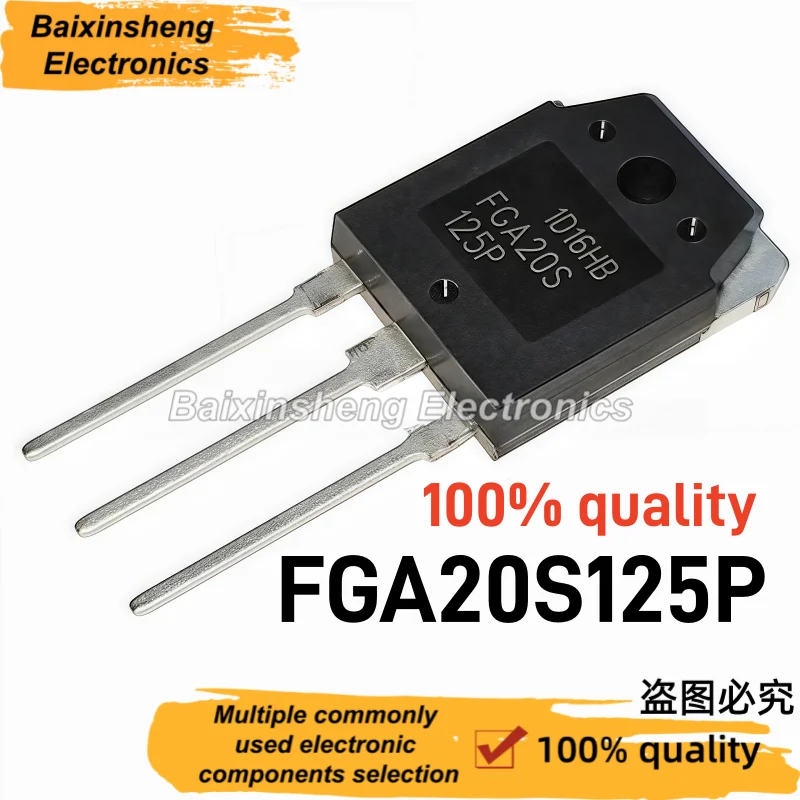 5/10PCS NEW FGL40N150D G40N150D IGBT Transistor 40A1500V TO-264 Power Switch Tube For Welding Machine Induction Heating Inverter