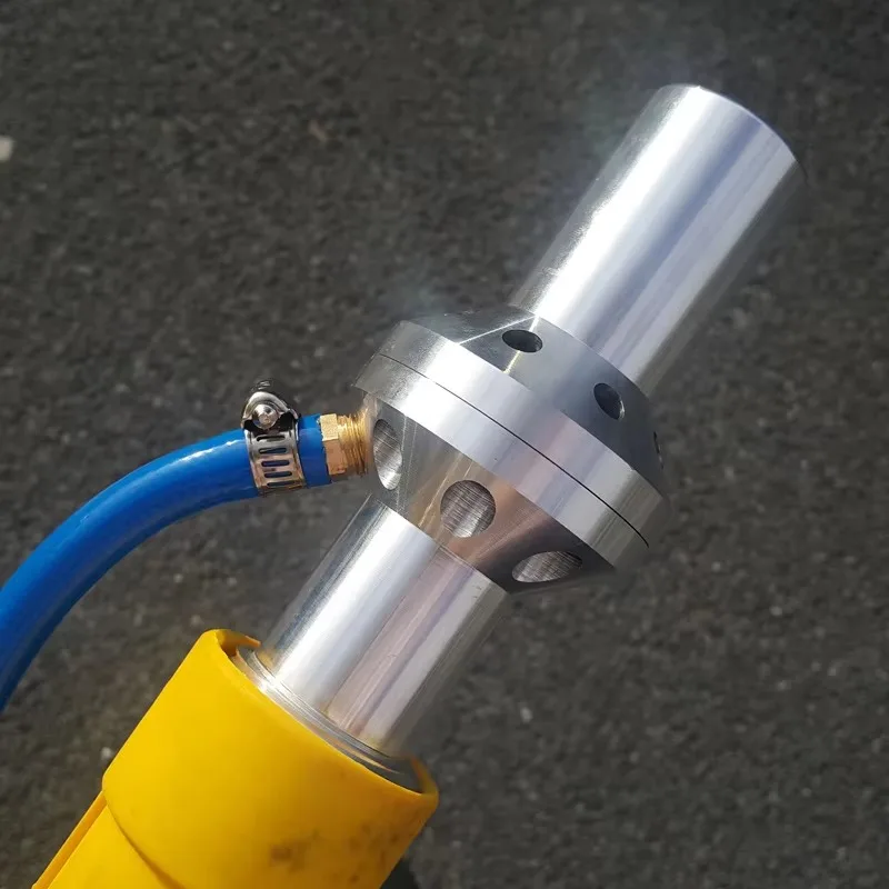 Duty Wet Dry Sandblasting Gun with Boron Carbide Nozzle for Root Carving Shipyard Cement Tank Renovation Cleaning Nozzle