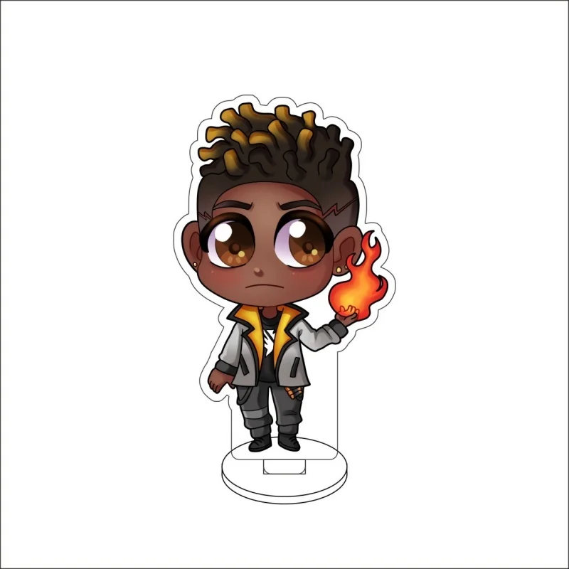 VALORANT Killjoy Reyna Skye Yoru Astra الشكل حامل أنيمي HD الاكريليك حامل الدائمة مكتب زينة هدية الهالوين 10 سنتيمتر