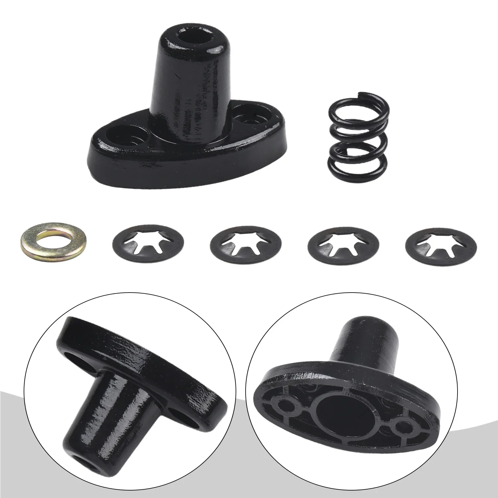 Aluminum Sun Visor Repair Bracket Kit Compatible With For Jeep TJ For Wrangler 1997 2002 Enhance Support And Stability