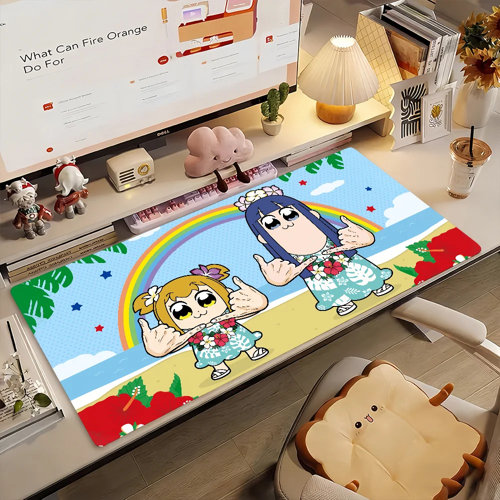 P-PopS Team E-EpicES MousePad Non-slip Locking Edge DeskMat PC Laptop Accessories Rubber Office Keyboard Game Carpet 350x900x3mm