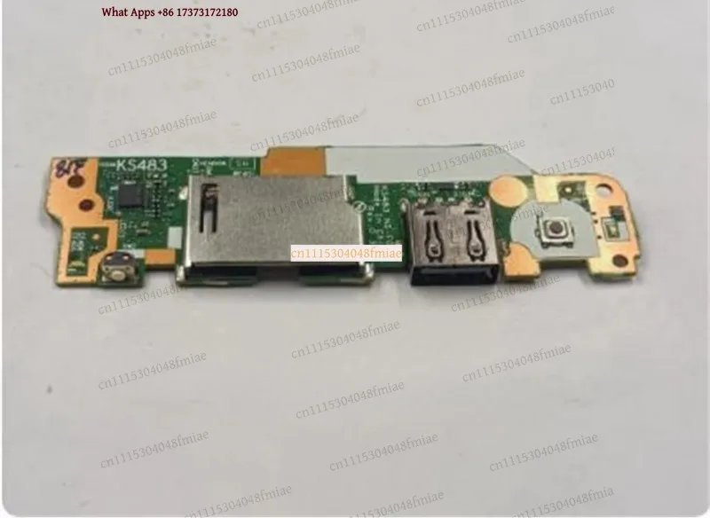 USB Switch Button Board For Lenovo IdeaPad Slim 3 14AMN8 NS-F062 NS-F601 NS-F033 NS-F331 NS-F032 Replacement Part