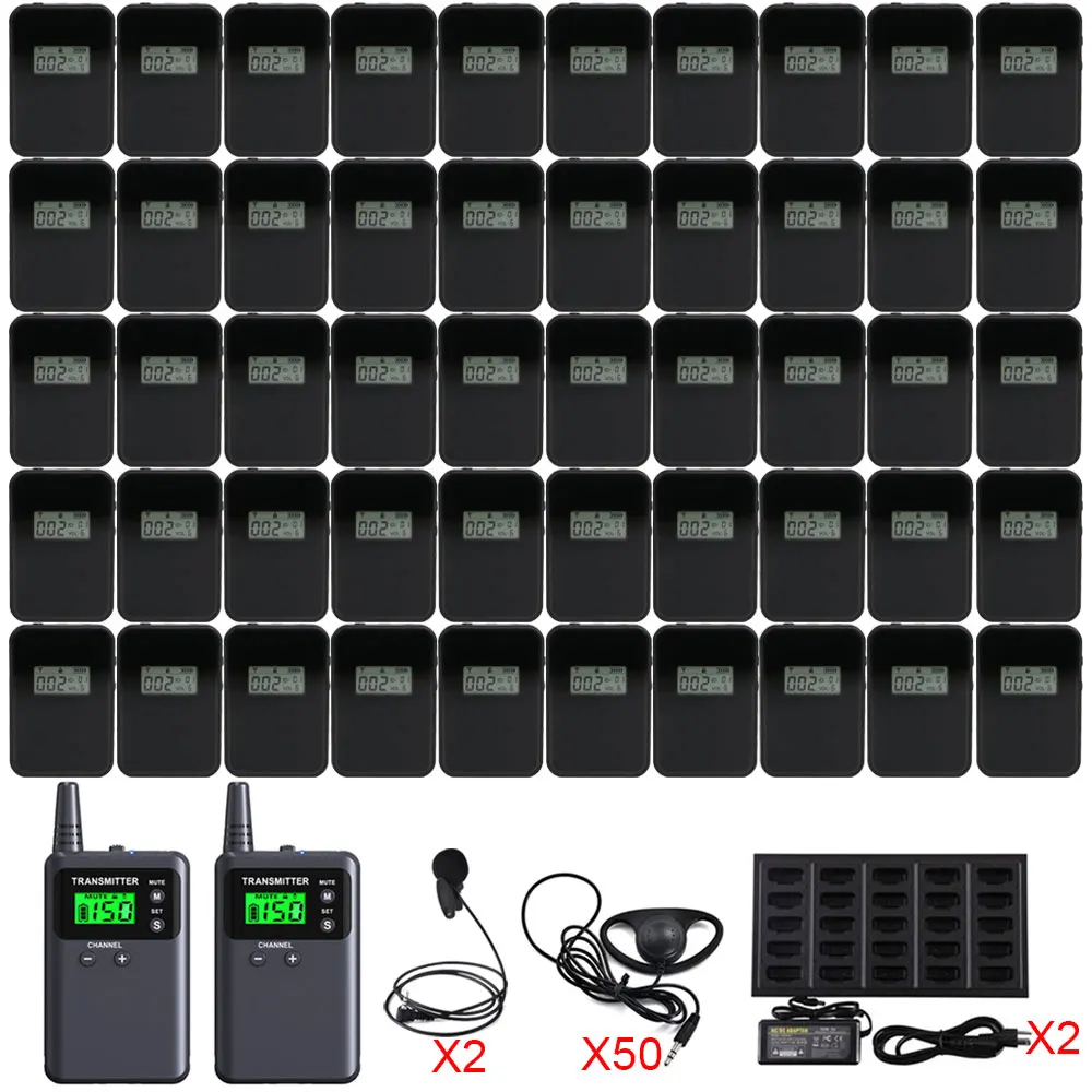 Wireless Tour Guide System Whisper Talk Simultaneous Interpretation System For Tourism Group Service Meeting Training Exhibition
