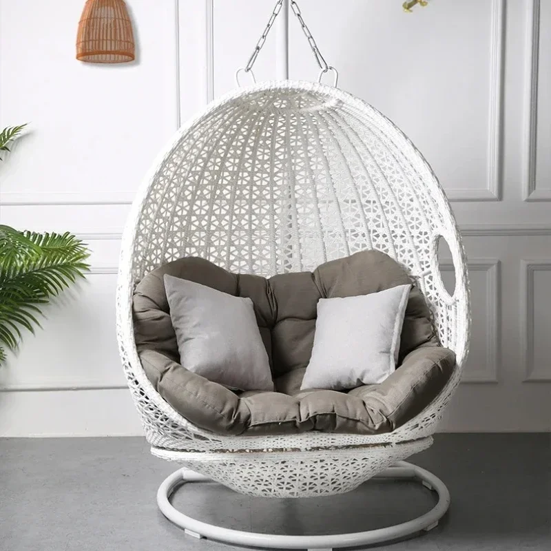 

Premium Modern minimalist hanging basket, rattan chair, balcony, indoor swing, bird's nest chair, household double hammock