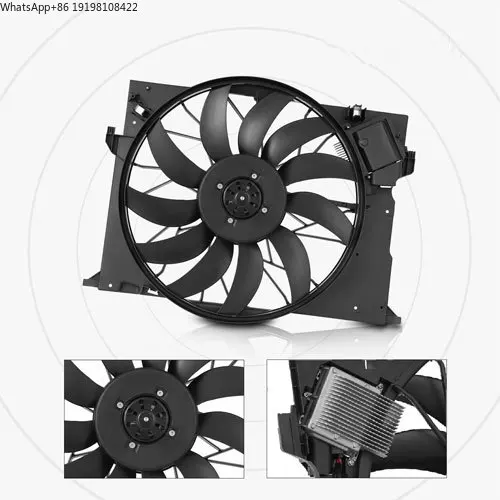 2115001893 2115002293 2115000493 Radiator Electronic Cooling Fan for Mercedes Benz CL500 CL550 CLK220 CLK240 E240 E270 W211 S600