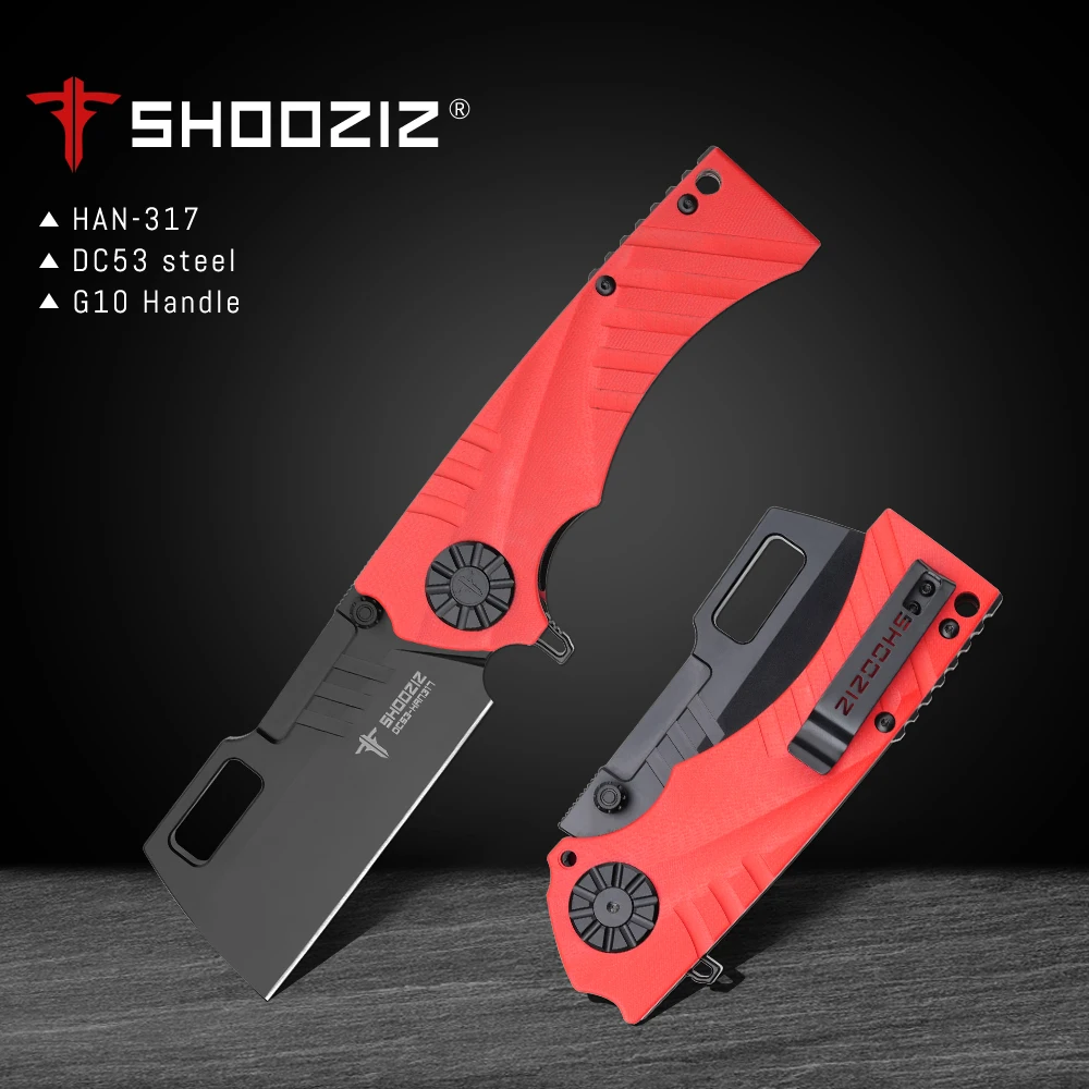 

STRIDER MFS TRIBUT NEW HAN317 Knife Linen Handle Folding Blade Knife Outdoor Climbing Hunting Tactics Survival Jungle Rescue