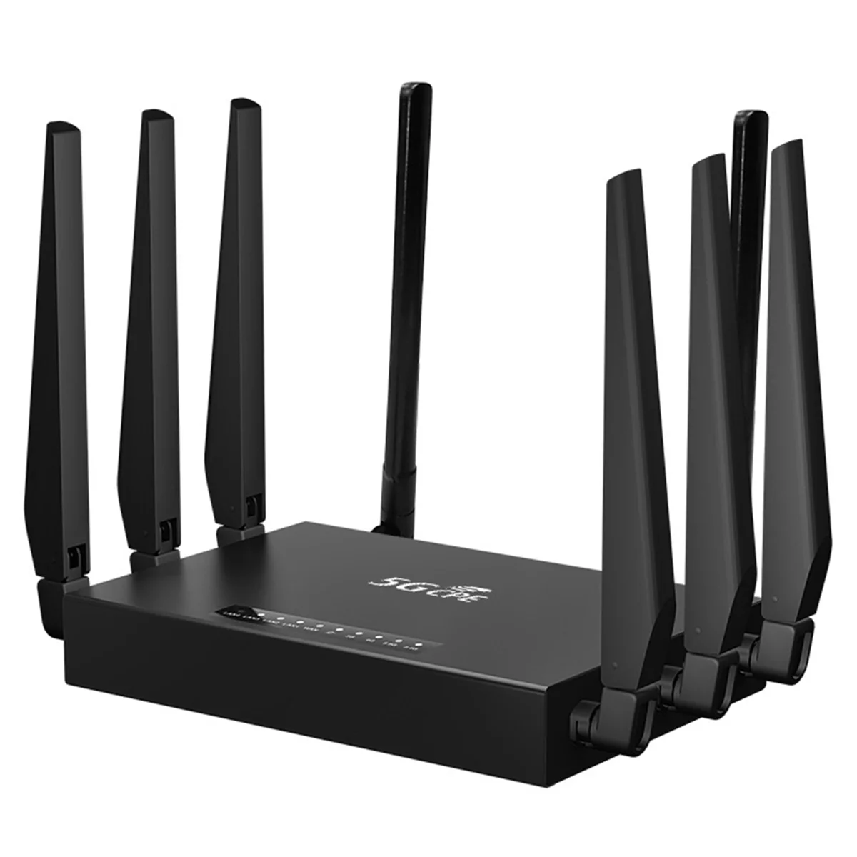 5G Industrial Grade Wifi Router 1200Mbps 5G CPE Detachable 8 Antenna Unlock Modem Portable Broadband Network WAN EU Plug