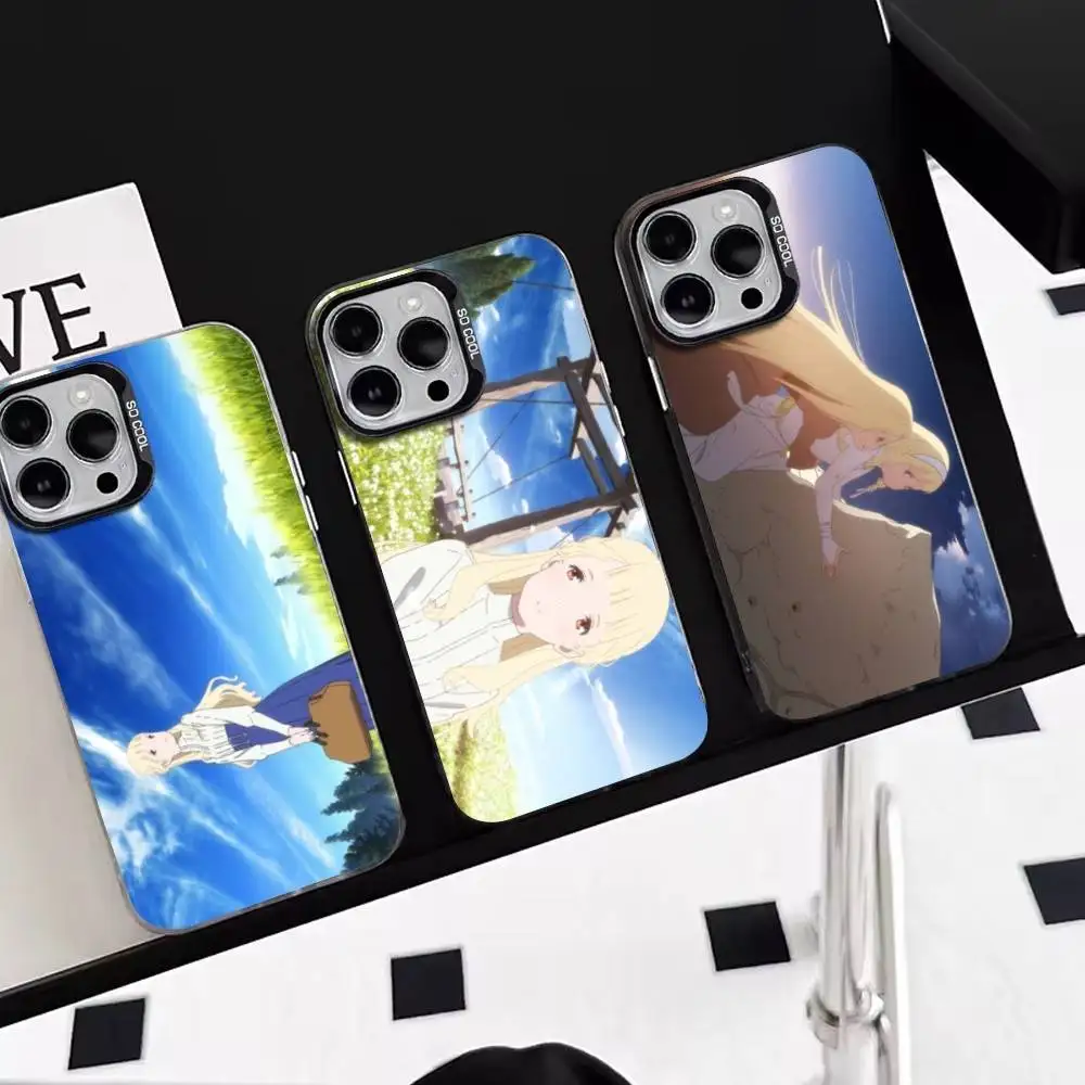 When the Promised Flower Blooms   Phone Case For iPhone 17,16,15,14,13,12,11 Plus,Pro Max,XS,Colorful Silver Phone case Funda Co