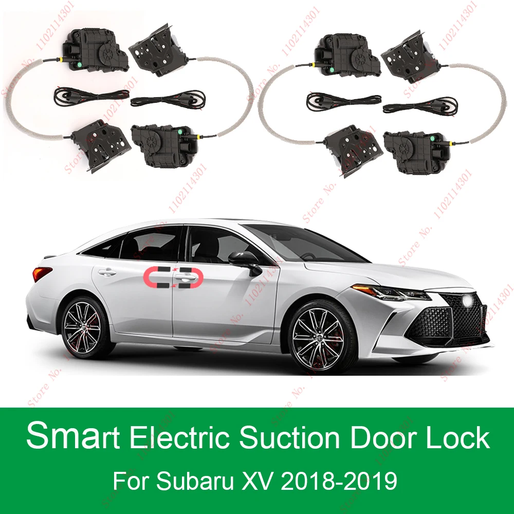 

Smart Auto Electric Suction Door Lock for Subaru legacy XV Forester 2017- Automatic Soft Close Super Silence Car Vehicle Door