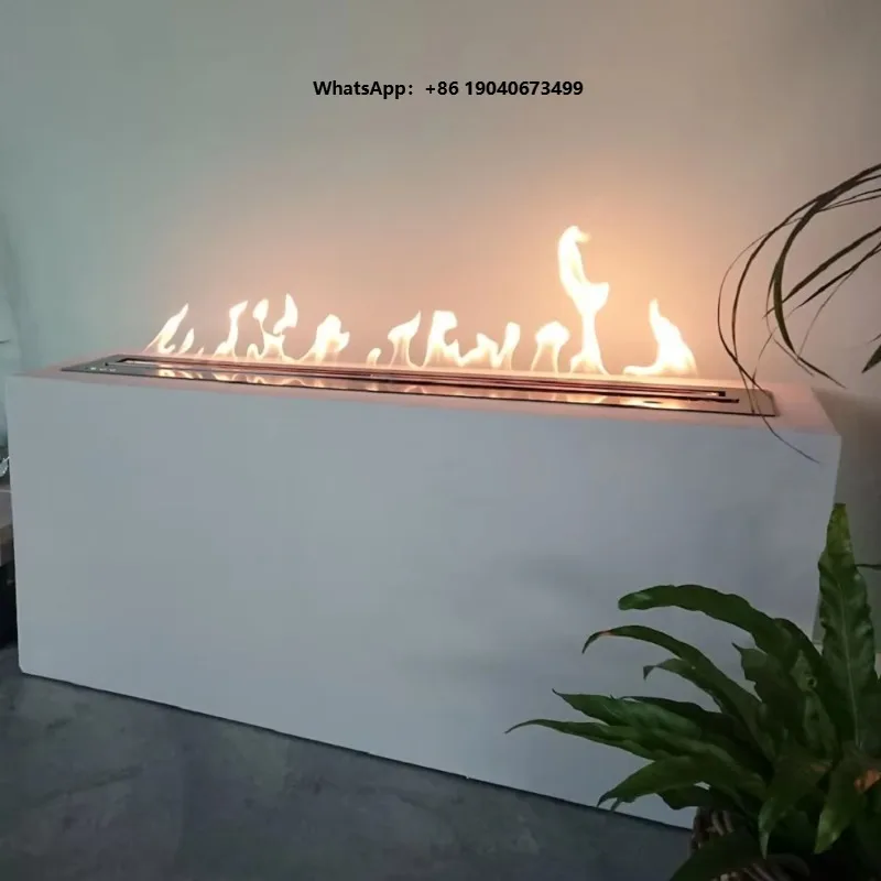 Hot Sale 48 Inches Built in Fireplace Ventless Linear Fireplace xyl