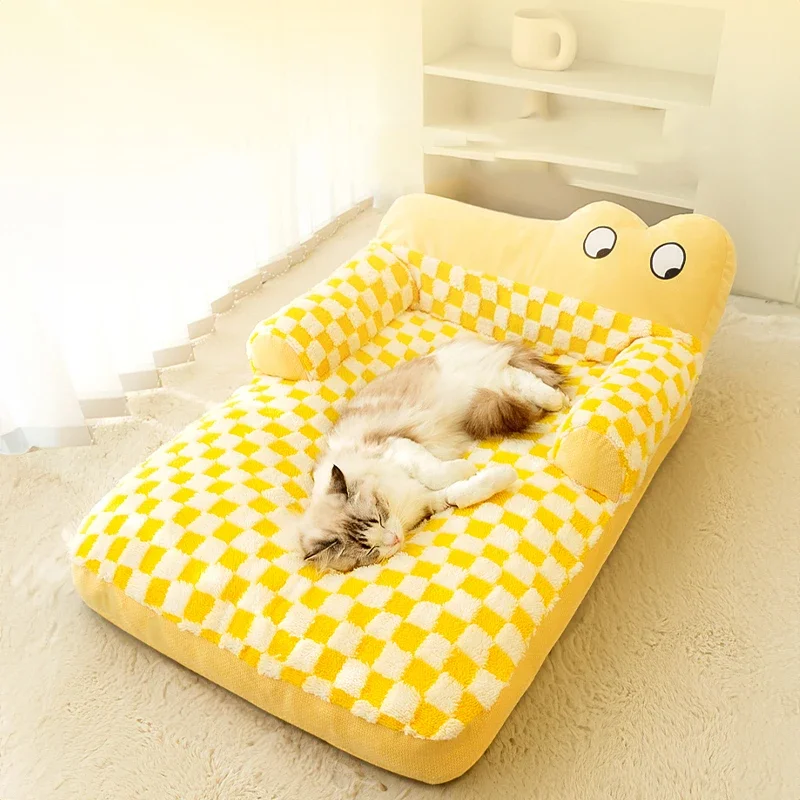 

Convertible Cats House Indoor Sofa Detachable Thicken Cat House Washable New Style Gatos Productos Para Mascotas Pets Furnitures