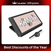 Huion Kamvas 13 (Gen 3) Graphics Tablet with Screen Pen display Dual Dials 5 Press Keys