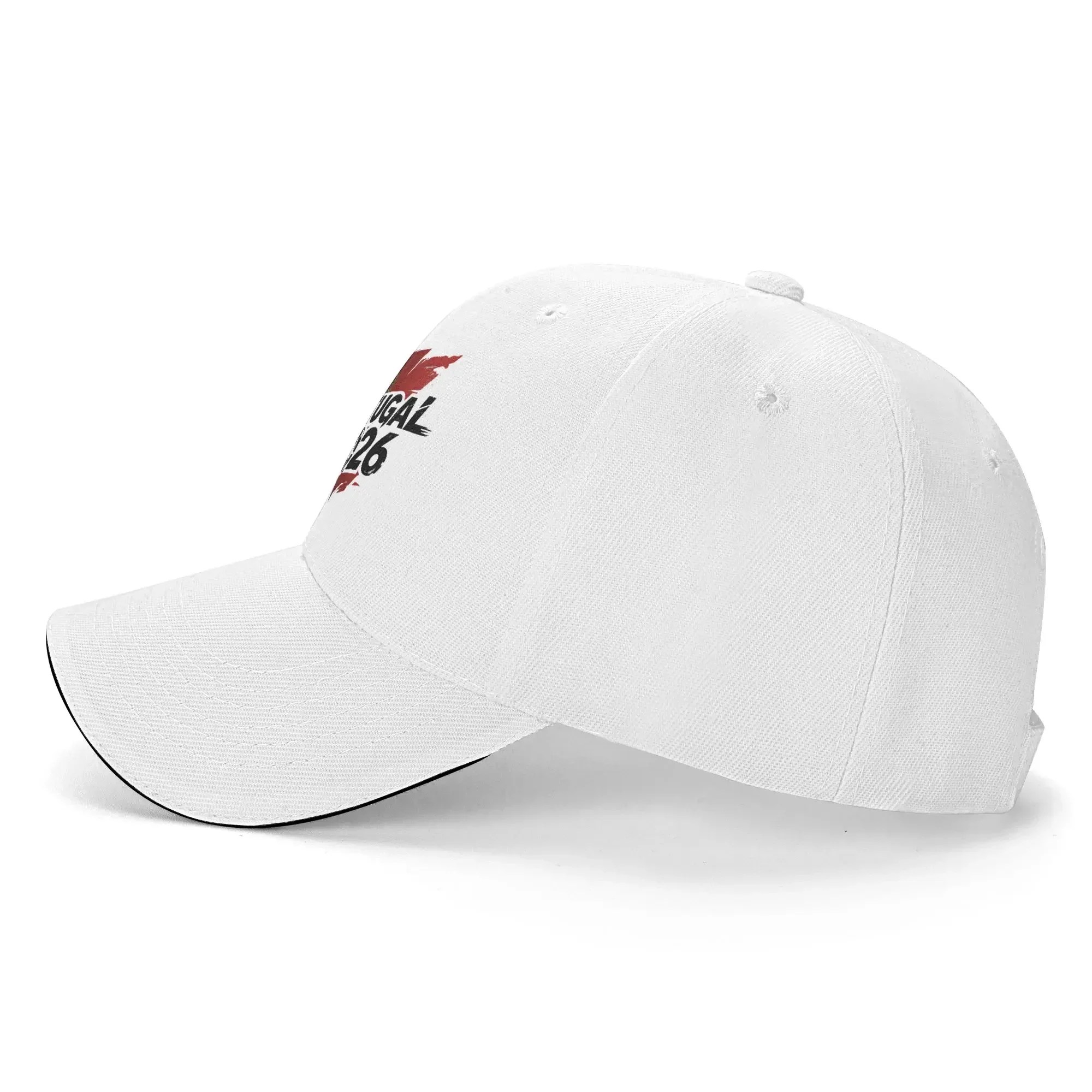 Customization Women Men Portugal Football 2026 Outdoor Hat Usa Canada Mexico Soccer Adjustable Cap Casual Baseball Cap Sunscreen