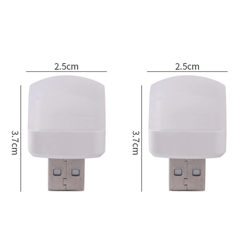 1PC Usb Plug Light ricarica piccola luce del libro Led protezione degli occhi luce di lettura