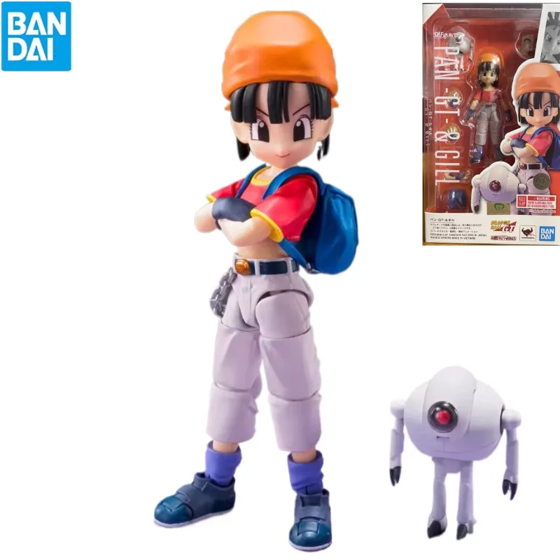 

BANDAI Dragon Ball Pan GT & Gill SHF Radar Robot Soul Limited S.H.Figuarts Action Figure Models Anime Collection In Stock