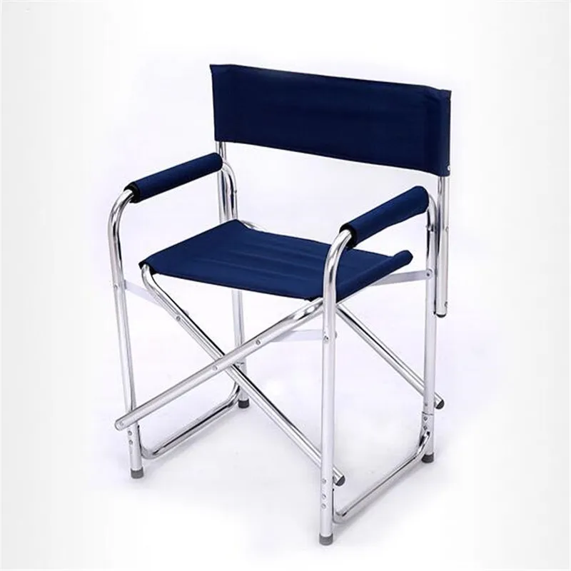 Double Layer Cotton-padded Lounge Chair, Aluminum Alloy Office Chairs, Portable Folding Stool, Outdoor Beach Chairs, Newest