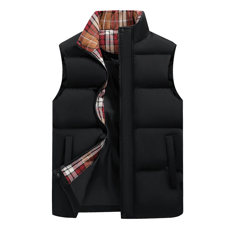 Winter Outdoor Fishing Casual Fashion Warm Cotton Vest High-quality Outdoor Hiking Camping Breathable Leisure Cold Proof Vest