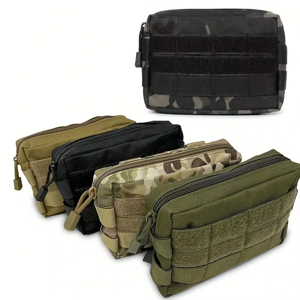Tactical Molle EDC Pouch First Aid Kit Pouch Outdoor Sport Molle Waist Pack Emergency EMT Utility Tool Pouches Hunting Bags