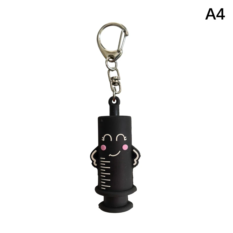 1 STKS PVC Ampul Flesopener Sleutelhanger Spuitvormige Cutter Verpleegkundige Arts Aid Medicatie Flacon Breaker Tool