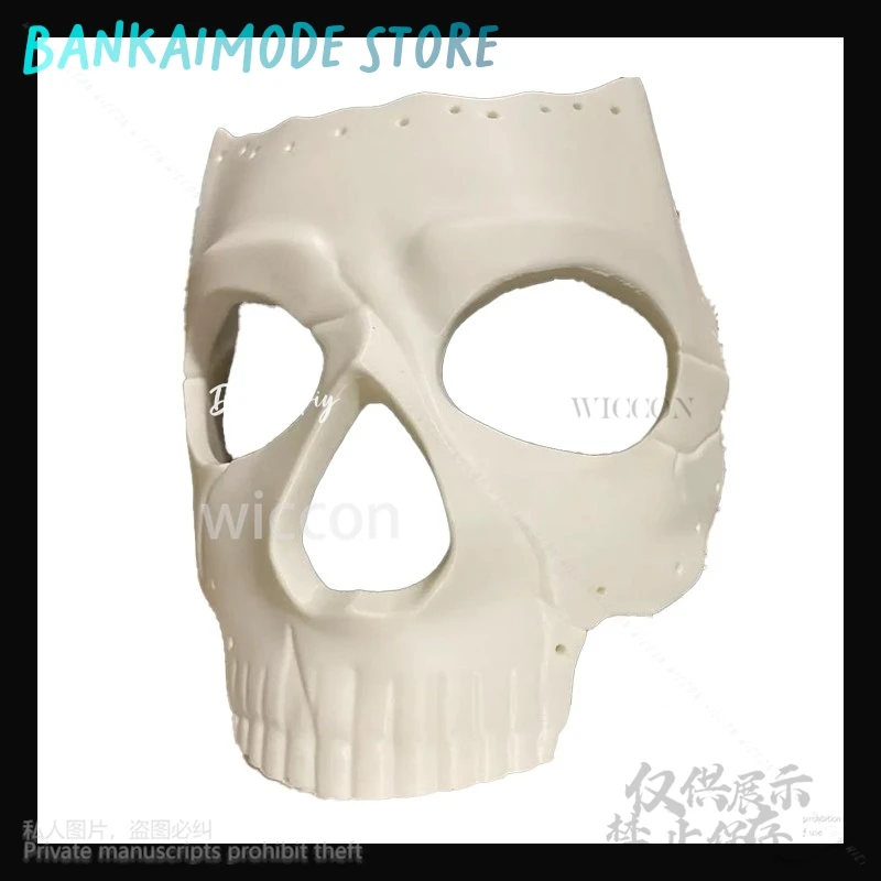 فروي جيراي كي كوس نداء اللعبة Dutyy زي ثلاثية الأبعاد حمض البوليلاكتيك الجمجمة شبح قناع الرعب هالوين حفلة عيد الميلاد كوسبف