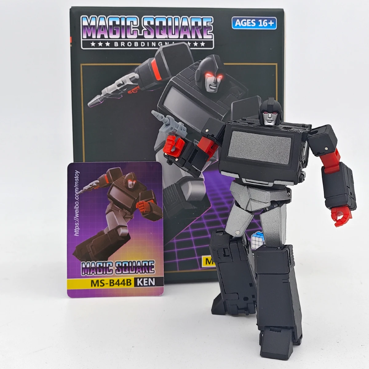 Magic Square Transformation MS-TOYS MS-B44B Ken Dark Ironhide Mini G1 Action Figure หุ่นยนต์ของเล่น