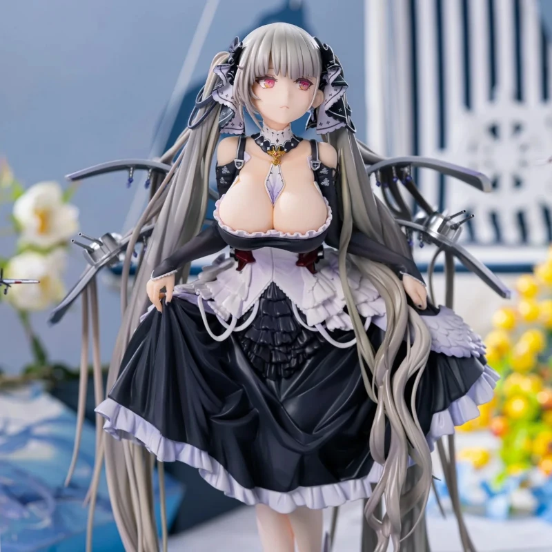 

In Stock Azur Lane Formidable Maid Action Figure Anime Game Peripheral Figurine Collectible Model Desktop Ornament Birthday Gift
