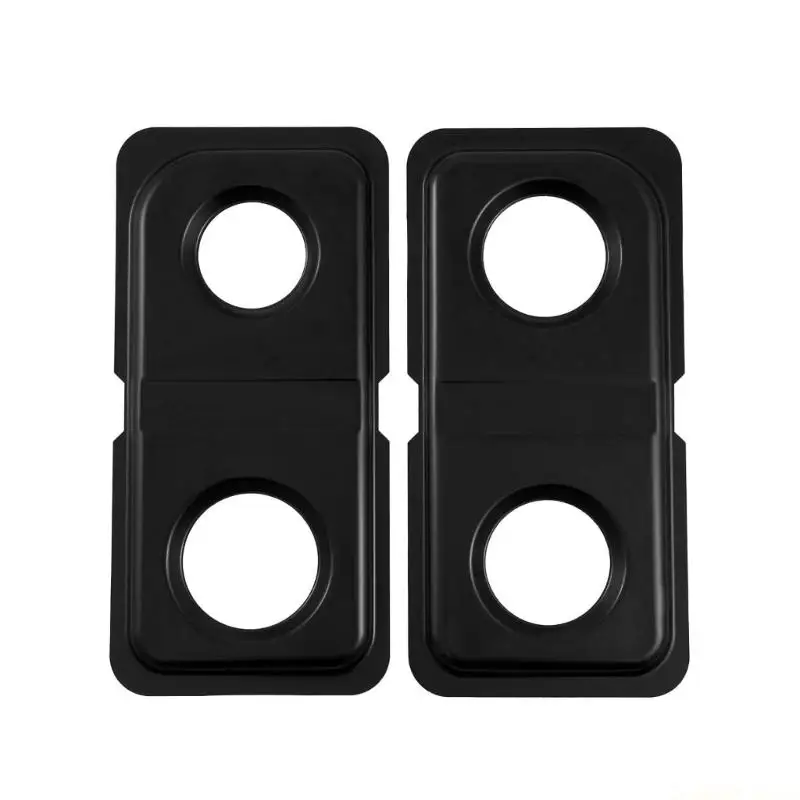 D0AB Left Right Burners Drip Trays for Oven Maintenance Universal Fit Design Heavy Duty Drop Pans Fast Cleaning Solution
