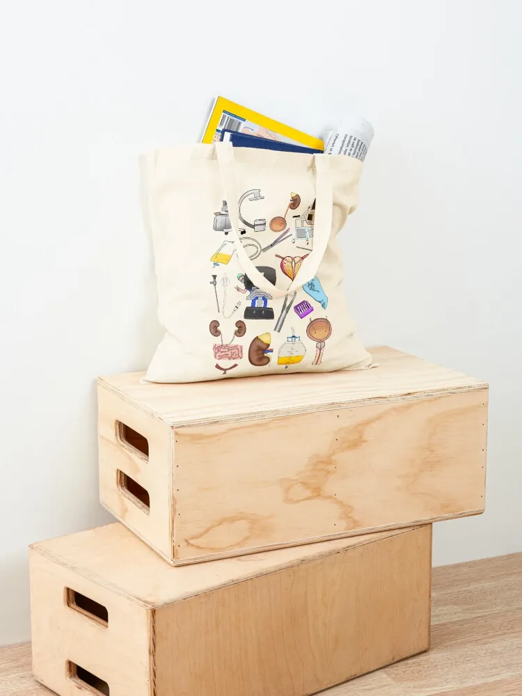 المسالك البولية حمل حقيبة قماش حقيبة الكتف لطيف للتخصيص شخصية