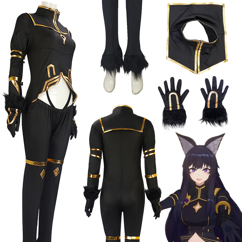 

Fantasia Anime Eminence into Shadow Delta Cosplay Clothing Women Disfraz Costume Female Fantasy Halloween Carnival Party Clothes